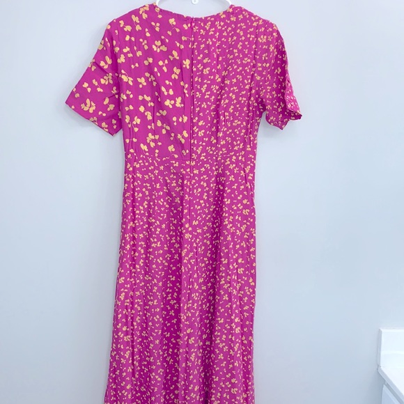 FRENCH CONNECTION Bonita  Maxi Dress-pink - Picture 12 of 13